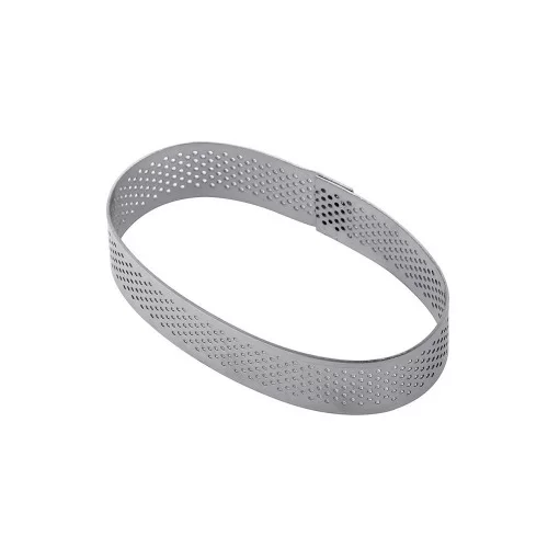 Tart Band, 20x96x57mm Oval, Perforated, XF12 by Pavoni Italia, 1 unit Tart Band, 20x96x57mm Oval, Perforated, XF12 by Pavoni Italia, 1 unit