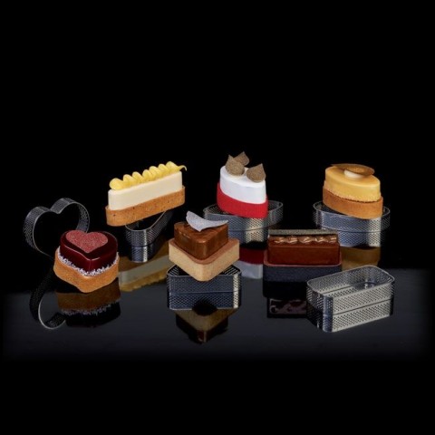 Tart Band, 20x90x50mm Rectangle, Perforated, XF13 by Pavoni Italia, 1 unit