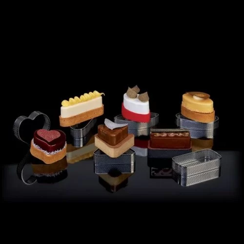 Tart Band, 20x75x70mm Heart, Perforated, XF14 by Pavoni Italia, 1 unit