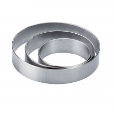 Tart Band, 20x60mm Round, Smooth, X0602 by Pavoni Italia, 1 unit