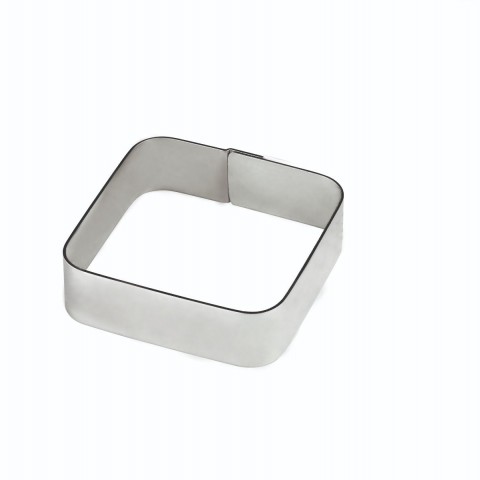 Tart Band, 20x55x55mm Square, Smooth, X37 by Pavoni Italia, 1 unit Tart Band, 20x55x55mm Square, Smooth, X37 by Pavoni Italia, 1 unit