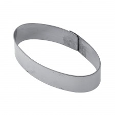 Tart Band, 20x85x45mm Oval, Smooth, X18 by Pavoni Italia, 1 unit