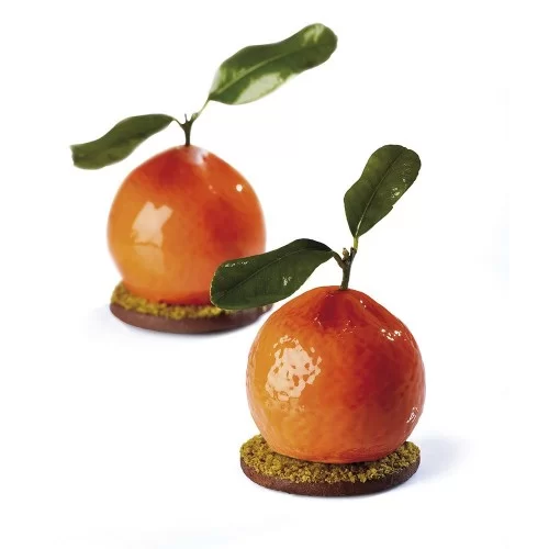 Tangerine Pavoflex Mould PX4332S by Pavoni Italia, 1 unit Tangerine Pavoflex Mould PX4332S by Pavoni Italia, 1 unit