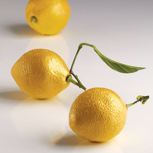 Lemon Double Silicone Mould AF006S by Pavoni Italia, 1 unit