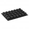 Cubo Pavoflex Mould PX007 by Pavoni Italia, 1 unit Cubo Pavoflex Mould PX007 by Pavoni Italia, 1 unit