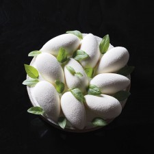 Quenelles Round Pavoflex Mould PX073 by Pavoni Italia, 1 unit