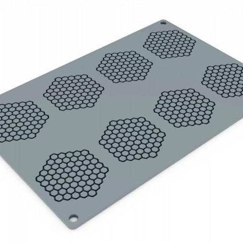 Honeycomb Tuile Mould GG047 by Pavoni Italia, 1 unit Honeycomb Tuile Mould GG047 by Pavoni Italia, 1 unit