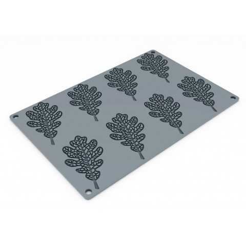 Oak Tree Tuile Mould GG048 by Pavoni Italia, 1 unit