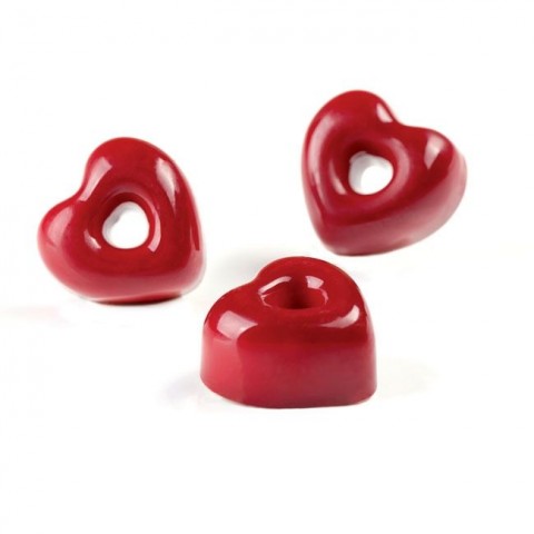 Heart Iconic Praline Mould PC55FR by Pavoni Italia, 1 unit Heart Iconic Praline Mould PC55FR by Pavoni Italia, 1 unit