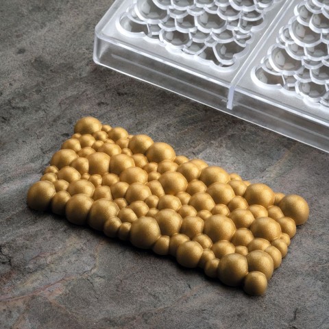 Sparkling Chocolate Bar Mould PC5001FR by Pavoni Italia, 1 unit Sparkling Chocolate Bar Mould PC5001FR by Pavoni Italia, 1 unit