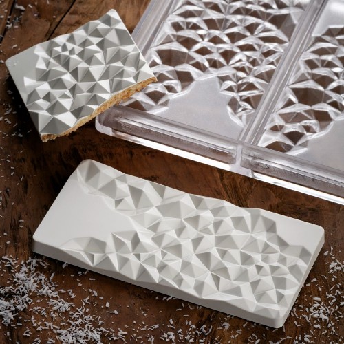 Fragment Chocolate Bar Mould PC5004 by Pavoni Italia, 1 unit