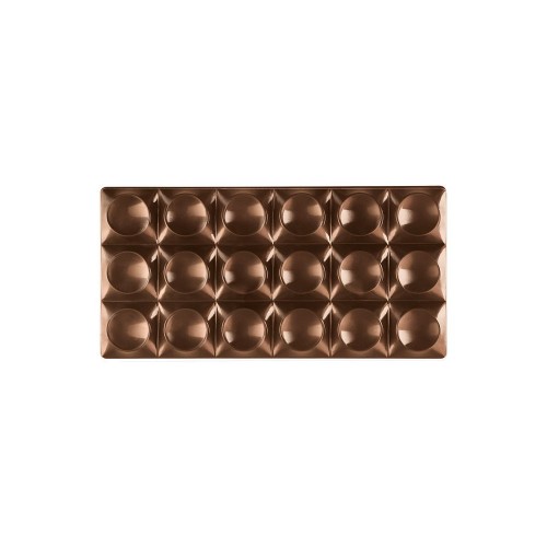 Bricks Chocolate Bar Mould PC5010FR by Pavoni Italia, 1 unit