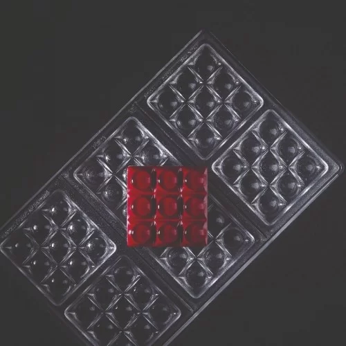 Mini Bricks Chocolate Bar Mould PC5013FR by Pavoni Italia, 1 unit Mini Bricks Chocolate Bar Mould PC5013FR by Pavoni Italia, 1 unit