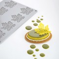 Maple Leaf Silicone Stencil, 8 indents, 1 unit