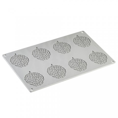 Leaf Silicone Stencil, 8 indents, 1 unit Leaf Silicone Stencil, 8 indents, 1 unit