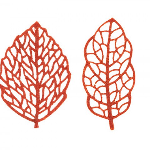 Silicone Tuile Mould - Foresta (2 designs) by Silikomart, 1 unit Silicone Tuile Mould - Foresta (2 designs) by Silikomart, 1 unit