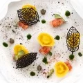 Silicone Tuile Mould - Foresta (2 designs) by Silikomart, 1 unit Silicone Tuile Mould - Foresta (2 designs) by Silikomart, 1 unit