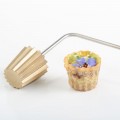 Brass 'Pie Tee' Cup Mould, 1 unit