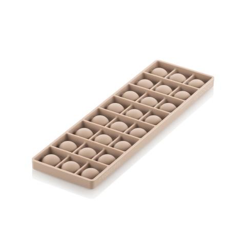 Polycarbonate Mould with Silicone Insert - Round by Silikomart, 1 unit