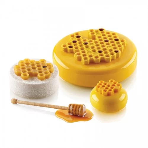 Miel 80 (Honeycomb) Silicone Moulds, 1 unit Miel 80 (Honeycomb) Silicone Moulds, 1 unit