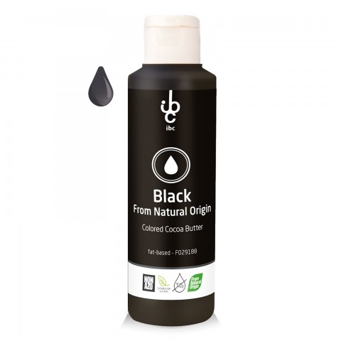 Black, Natural Origin Coloured Cocoa Butter, 245g