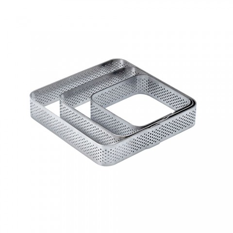 Tart Band, Square Perforated, 105x105x20mm, 1 unit