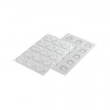 Plisse 7 (Pleated), Cavity 15 x 7ml Silicone Moulds, 1 unit