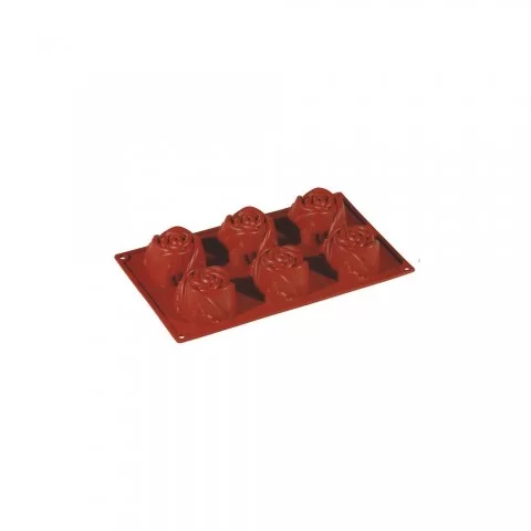 Indented Square Silicone Chocolate Mold