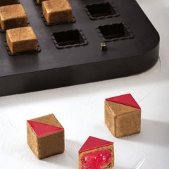 Cookmatic Cube Indent Plate by Pavoni Italia, 1 Unit