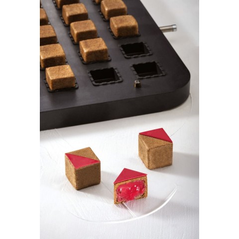 Cookmatic Cube Indent Plate by Pavoni Italia, 1 Unit Cookmatic Cube Indent Plate by Pavoni Italia, 1 Unit