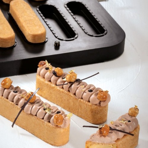 Cookmatic Round Eclair indent by Pavoni Italia, 1 Unit