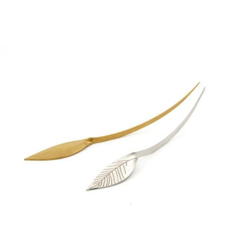 Leaf Skewer - Silver, 20cm by 100% Chef, 1 unit Leaf Skewer - Silver, 20cm by 100% Chef, 1 unit