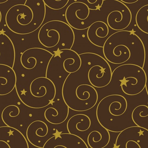 Swirly Stars (Non-Azo) Chocolate Transfer Sheets, 10pk