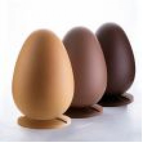 Easter Egg Thermoformed Mould for Chocolate by Pavoni Italia, 1 unit