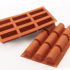 Silicone Mould Midi Bouche, Terracota by Silikomart, 1 unit