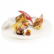 Tuile Mould - Feather by Silikomart, 1 unit