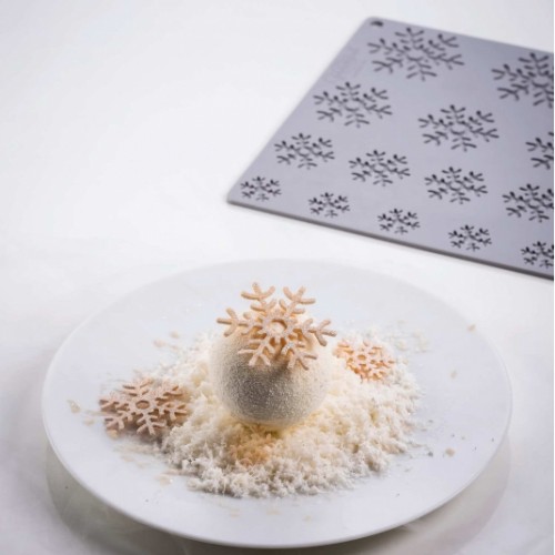 Tuile Mould - Snowflake GG065 by Pavoni Italia, 1 unit