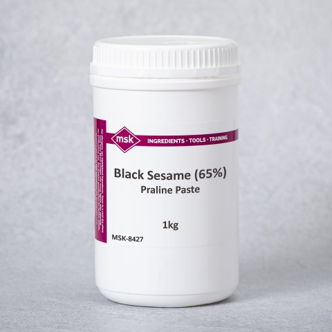 Black Sesame 65% Praline Paste, 1kg Black Sesame 65% Praline Paste, 1kg