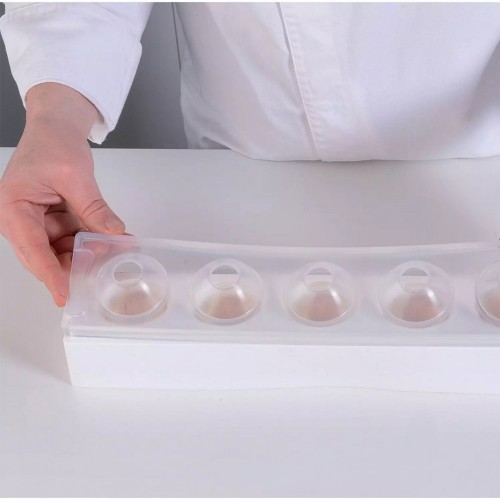 Mul3d Egg Mould by Silikomart, 1 unit