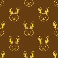 Transfer Sheet - Easter Bunny Chocolate Transfer Sheets, 10pk