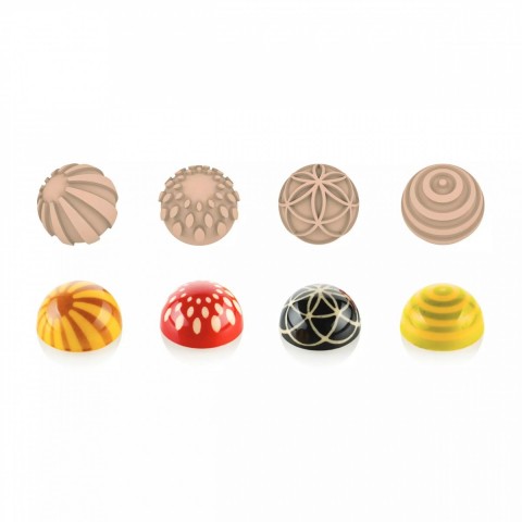 Choco Stamp A Praline decorating kit, developed with Lluc Crusellas, 4pk