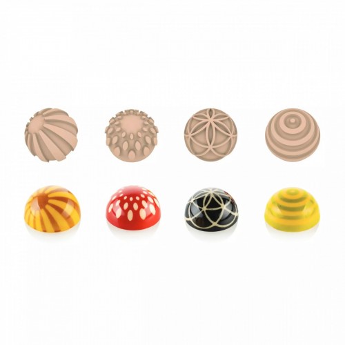 Choco Stamp A Praline decorating kit, developed with Lluc Crusellas, 4pk