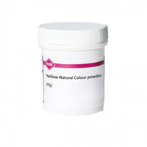 Yellow Natural Colour Powder, 40g