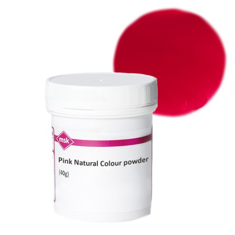Pink Natural Colour Powder, 40g
