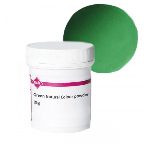 Green Natural Colour Powder, 40g