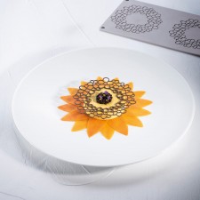 Jasmine Tuile Silicone Mould by Pavoni Italia, 1 unit