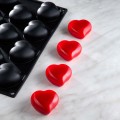 Heart Shaped 3d Silicone Mould by Pavoni Italia, 1 unit Heart Shaped 3d Silicone Mould by Pavoni Italia, 1 unit