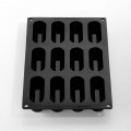 Oblong 3D Silicone Mould  by Pavoni Italia, 1 unit Oblong 3D Silicone Mould  by Pavoni Italia, 1 unit