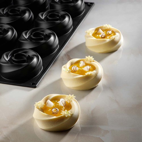 Swirl 3D Silicone Mould, 1 unit Swirl 3D Silicone Mould, 1 unit