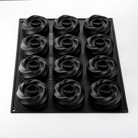 Swirl 3D Silicone Mould, 1 unit